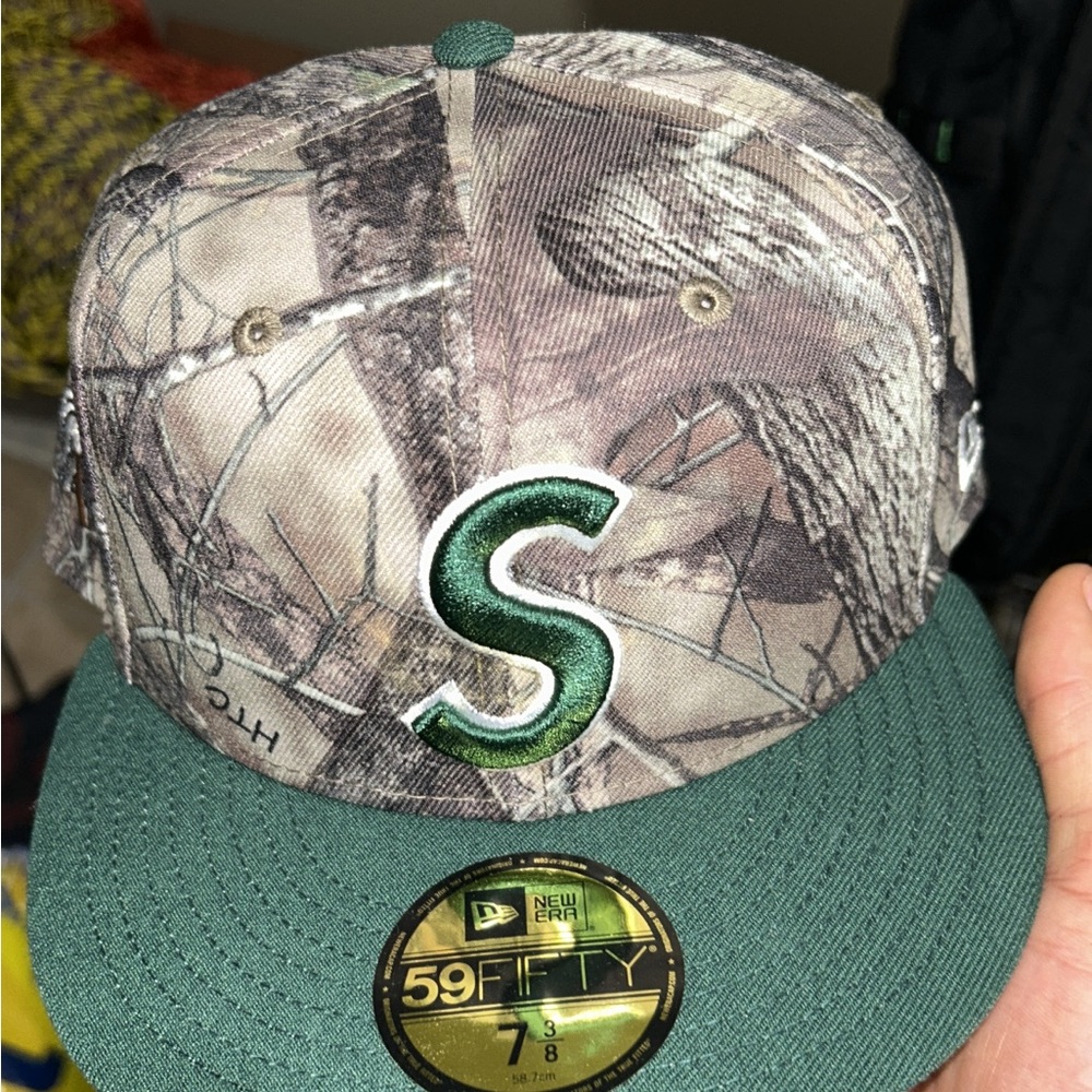 Supreme x 59fifty Camo hat